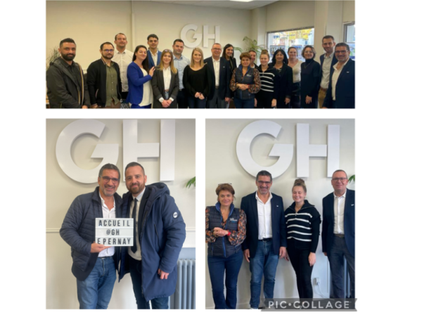 Quand le président de Guy Hoquet l'immobilier rend visite à l'agence d'EPERNAY